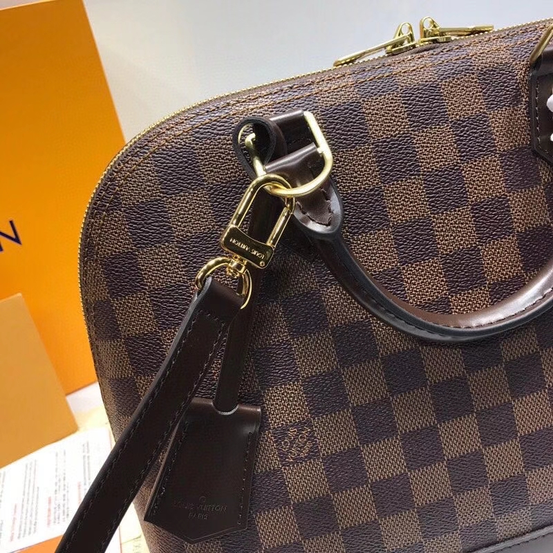 Louis Vuitton ALMA PM Damier Ebene Handbag N53151 